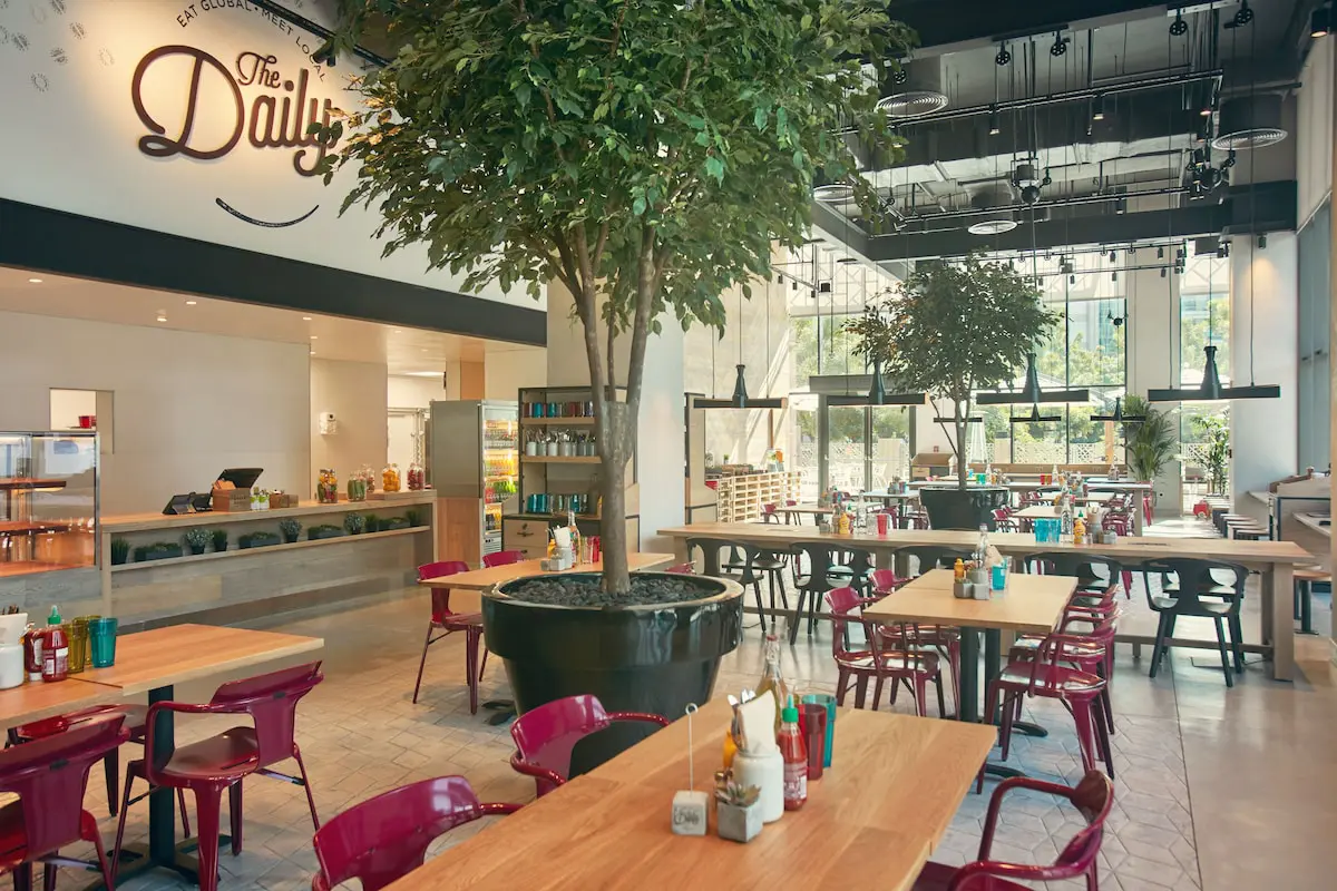 رستوران و کافی شاپ هتل راو سیتی سنتر دبی